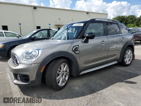 2017 MINI Countryman Cooper S with VIN WMZYT5C35H3D78793, listed as a Copart auction lot 74020864 with 0 mi miles and Non Repairable. Bid and sale history available at carsss.com. Image 1.