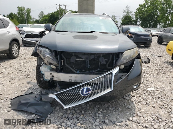 2010 Lexus RX 450h with VIN JTJBC1BA0A2405337, listed as a Copart auction lot 60196715 with 201,004 mi miles and Clean title. Bid and sale history available at DreamBid. Image 5.
