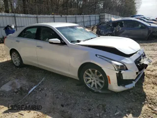 2015 Cadillac CTS RWD with VIN 1G6AP5SX6F0108609, listed as a Copart auction lot 44989985 with Not provided miles and Salvage title. Bid and sale history available at DreamBid. Image 4.