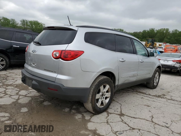 2012 Chevrolet Traverse 1LT with VIN 1GNKRGED9CJ421224, listed as a Copart auction lot 54675265 with 171,227 mi miles and Clean Title. Bid and sale history available at DreamBid. Image 3.