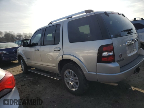 2008 Ford Explorer Limited с VIN 1FMEU65E38UB00837, выставлен на аукционе Copart как лот 85714354 с пробегом 115 006 миль миль и Чистый • Clean title. История ставок и продаж доступна на DreamBid. Изображение 2.