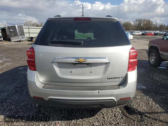 2016 Chevrolet Equinox LT with VIN 2GNALCEK1G6319553, listed as a Copart auction lot 47806615 with 120,815 mi miles and Salvage Title. Bid and sale history available at carsss.com. Image 6.