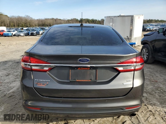 2017 Ford Fusion SE with VIN 3FA6P0HD2HR290613, listed as a Copart auction lot 45880655 with 133,583 mi miles and Clean Title. Bid and sale history available at carsss.com. Image 6.