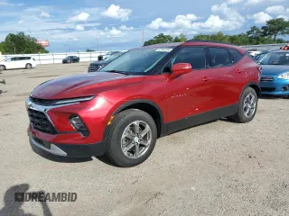 2024 Chevrolet Blazer LT с VIN 3GNKBDR43RS176540, выставлен на аукционе Copart как лот 62840244 с пробегом 2 849 миль миль и Списание • Salvage title. История ставок и продаж доступна на DreamBid. Изображение 1.