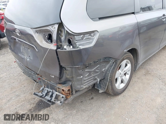 2015 Toyota Sienna LE AAS with VIN 5TDKK3DC7FS619418, listed as a IAAI auction lot 42553836 with 116,190 mi miles and . Bid and sale history available at DreamBid. Image 17.