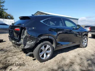 2017 Lexus NX 300h with VIN JTJBJRBZXH2070656, listed as a Copart auction lot 43397545 with 91,469 mi miles and Salvage Title. Bid and sale history available at DreamBid. Image 3.