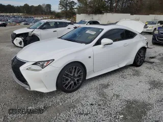 2015 Lexus RC 350 with VIN JTHHE5BC2F5002593, listed as a Copart auction lot 42083335 with 140,035 mi miles and Salvage Title. Bid and sale history available at carsss.com. Image 1.