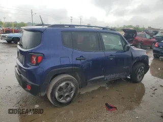 2017 Jeep Renegade Sport с VIN ZACCJBAB8HPE68361, выставлен на аукционе Copart как лот 58247275 с пробегом 88 759 миль миль и Списание • Salvage title. История ставок и продаж доступна на DreamBid. Изображение 3.