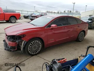 2018 Ford Fusion Hybrid SE with VIN 3FA6P0LU3JR113744, listed as a Copart auction lot 51293745 with 51,621 mi miles and Salvage Title. Bid and sale history available at carsss.com. Image 1.
