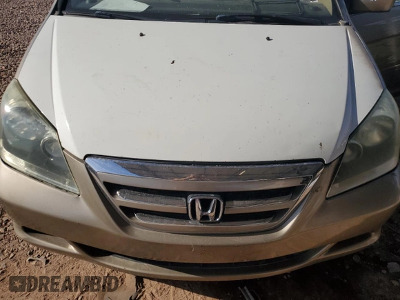 2007 Honda Odyssey EX-L with VIN 5FNRL38657B429817, listed as a Copart auction lot 54777025 with Not Provided miles and Salvage Title. Bid and sale history available at DreamBid. Image 12.