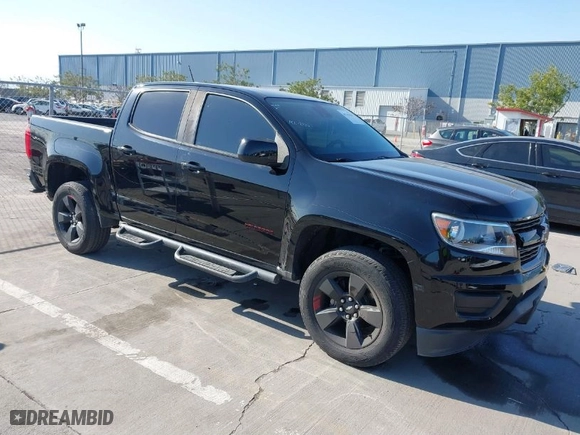 2020 Chevrolet Colorado 2WD LT with VIN 1GCGSCEN7L1143427, listed as a IAAI auction lot 41765329 with 65,767 mi miles. Bid and sale history available at carsss.com. Image 1.