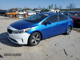 2018 Kia Forte LX with VIN 3KPFL4A76JE271366, listed as a Copart auction lot 51815575 with 106,093 mi miles and Salvage Title. Bid and sale history available at carsss.com. Image 1.