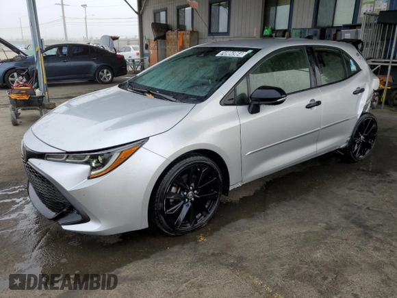 2022 Toyota Corolla Hatchback SE with VIN JTND4MBE7N3156964, listed as a Copart auction lot 74904964 with 46,150 mi miles and Clean Title. Bid and sale history available at carsss.com. Image 1.