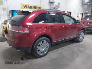 2008 Lincoln MKX with VIN 2LMDU88C78BJ09729, listed as a IAAI auction lot 41797812 with 109,161 mi miles and . Bid and sale history available at DreamBid. Image 4.