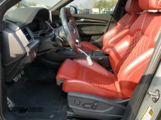 2019 Audi SQ5 Premium Plus with VIN WA1B4AFY1K2015849, listed as a Copart auction lot 52017083 with 25,465 mi miles. Bid and sale history available at carsss.com. Image 7.