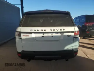 2017 Land Rover Range Rover Sport with VIN SALWR2FE1HA125232, listed as a Copart auction lot 81895764 with 61,947 mi miles and Salvage Title. Bid and sale history available at DreamBid. Image 6.