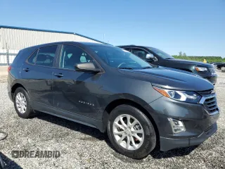 2021 Chevrolet Equinox LS z VIN 2GNAXHEV5M6144649, wystawiony jako Copart lot #54565055 z przebiegiem 61 987 mil mil oraz Szkoda całkowita • Salvage title. Historia ofert i sprzedaży dostępna na DreamBid. Obrazek 4.