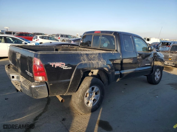 2006 Toyota Tacoma PreRunner with VIN 5TETU62N26Z257473, listed as a Copart auction lot 89216145 with 161,408 mi miles and Salvage Title. Bid and sale history available at carsss.com. Image 3.