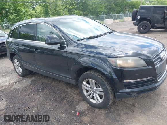 2009 Audi Q7 with VIN WA1AY74L19D016945, listed as a IAAI auction lot 39480989 with 149,769 mi miles and . Bid and sale history available at DreamBid. Image 1.