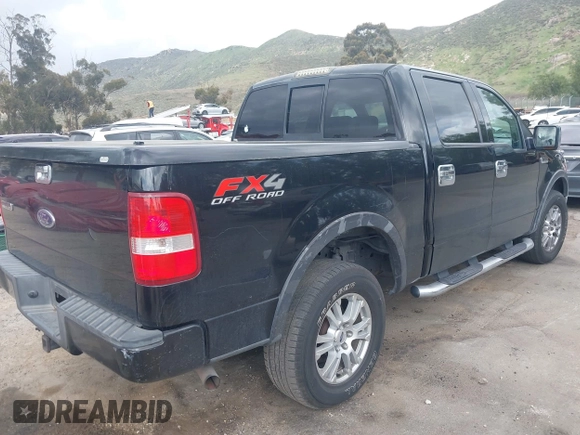 2004 Ford F-150 XLT with VIN 1FTPW14504KA08344, listed as a IAAI auction lot 41916877 with 223,657 mi miles. Bid and sale history available at carsss.com. Image 4.