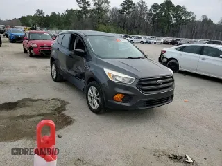 2017 Ford Escape S with VIN 1FMCU0F72HUE20557, listed as a Copart auction lot 48580395 with 103,612 mi miles and Salvage Title. Bid and sale history available at carsss.com. Image 12.