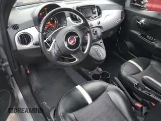 2016 FIAT 500e with VIN 3C3CFFGE0GT136145, listed as a Copart auction lot 43644295 with 44,653 mi miles and Salvage Title. Bid and sale history available at carsss.com. Image 8.