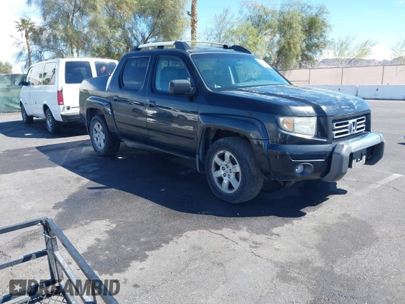 2007 Honda Ridgeline RTL w/Leather with VIN 2HJYK16577H547869, listed as a IAAI auction lot 41939741 with 248,916 mi miles. Bid and sale history available at carsss.com. Image 1.