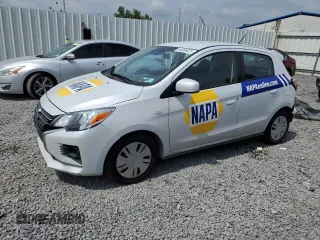 2024 Mitsubishi Mirage ES with VIN ML32AUHJ3RH002224, listed as a Copart auction lot 64366425 with 48,112 mi miles and Salvage title. Bid and sale history available at DreamBid. Image 1.