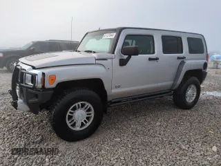 2008 Hummer H3 with VIN 5GTEN33E988187406, listed as a Copart auction lot 81127844 with 118,145 mi miles and Salvage Title. Bid and sale history available at DreamBid. Image 1.