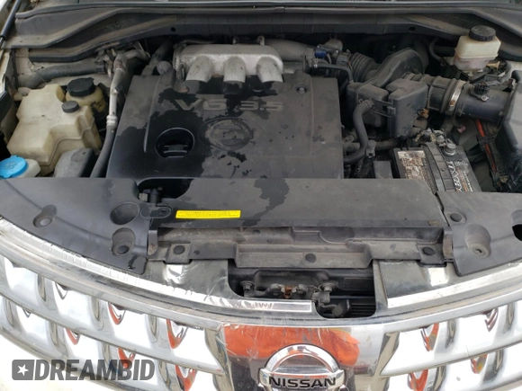2006 Nissan Murano S with VIN JN8AZ08T96W419242, listed as a Copart auction lot 47344435 with Not Provided miles and Clean Title. Bid and sale history available at carsss.com. Image 13.
