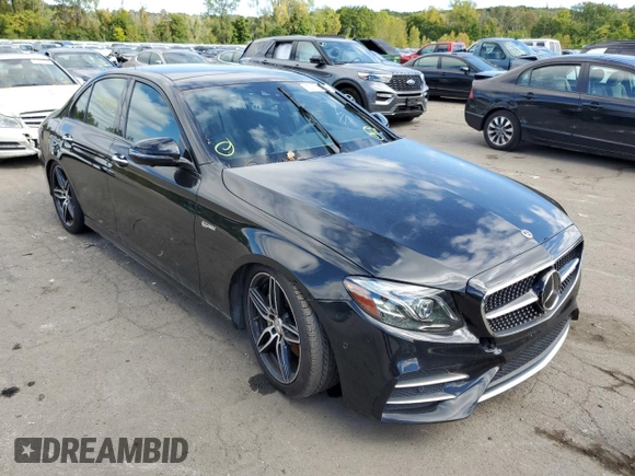 2018 Mercedes-Benz E-Class AMG E 43 with VIN WDDZF6EB3JA483908, listed as a Copart auction lot 51700332 with 0 mi miles. Bid and sale history available at carsss.com. Image 1.