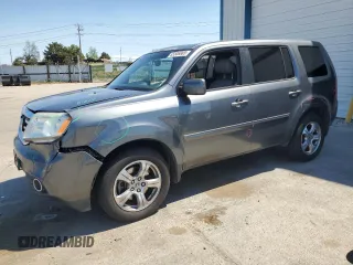 2013 Honda Pilot EX-L with VIN 5FNYF3H5XDB011193, listed as a Copart auction lot 55506865 with 118,607 mi miles and Salvage Title. Bid and sale history available at DreamBid. Image 1.