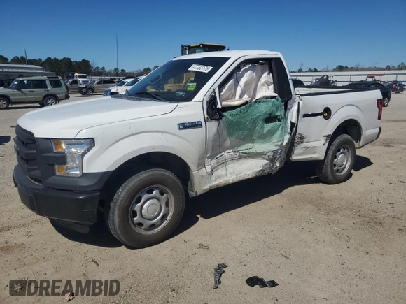 2016 Ford F-150 XL with VIN 1FTMF1C82GFB40906, listed as a Copart auction lot 47733175 with 91,155 mi miles and Salvage Title. Bid and sale history available at carsss.com. Image 1.