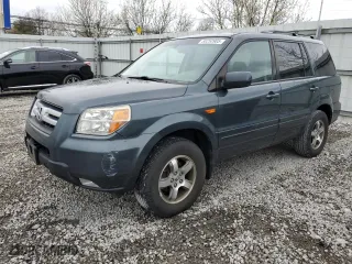 2006 Honda Pilot EX-L with RES with VIN 2HKYF18626H546889, listed as a Copart auction lot 50250905 with 197,684 mi miles and Clean Title. Bid and sale history available at carsss.com. Image 1.