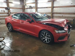 2019 Volvo S60 Momentum with VIN 7JR102FK8KG011901, listed as a Copart auction lot 44743595 with 65,359 mi miles and Salvage Title. Bid and sale history available at carsss.com. Image 4.