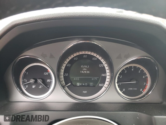 2011 Mercedes-Benz C 300 Sport with VIN WDDGF8BB2BR141277, listed as a Copart auction lot 67914464 with 142,836 mi miles and Salvage title. Bid and sale history available at DreamBid. Image 9.