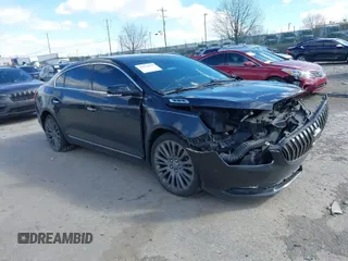 2014 Buick LaCrosse Premium II with VIN 1G4GF5G31EF228597, listed as a IAAI auction lot 41592629 with 1 mi miles. Bid and sale history available at carsss.com. Image 1.
