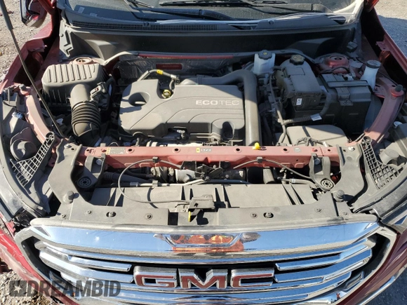 2022 GMC Terrain SLT with VIN 3GKALPEV1NL205690, listed as a Copart auction lot 58277575 with 71,080 mi miles and Salvage title. Bid and sale history available at DreamBid. Image 11.
