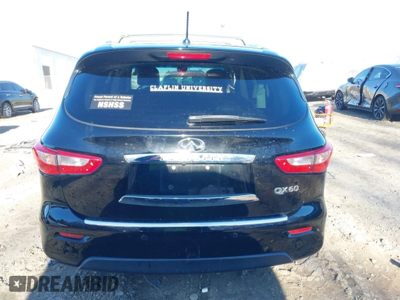 2015 Infiniti QX60 with VIN 5N1AL0MN6FC544720, listed as a IAAI auction lot 41335980 with Not Provided miles. Bid and sale history available at carsss.com. Image 16.