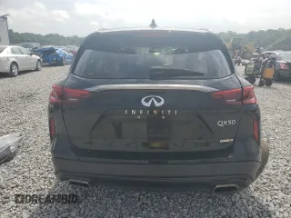 2020 Infiniti QX50 Luxe with VIN 3PCAJ5M17LF115024, listed as a Copart auction lot 54704385 with 68,853 mi miles and Salvage title. Bid and sale history available at DreamBid. Image 6.