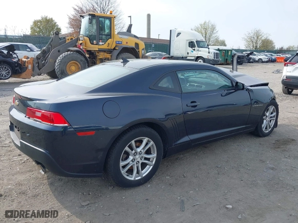 2014 Chevrolet Camaro LS with VIN 2G1FA1E36E9137949, listed as a IAAI auction lot 41985075 with 1 mi miles. Bid and sale history available at carsss.com. Image 4.