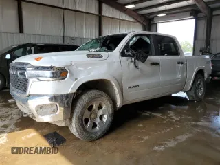 2025 Ram 1500 Big Horn with VIN 1C6RRFFG7SN612696, listed as a Copart auction lot 60726415 with Not provided miles and Salvage title. Bid and sale history available at DreamBid. Image 1.