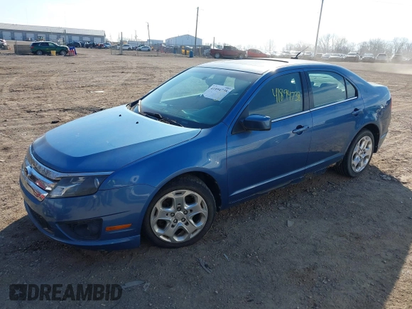 2010 Ford Fusion SE with VIN 3FAHP0HG5AR137605, listed as a IAAI auction lot 41894738 with 271,496 mi miles and . Bid and sale history available at carsss.com. Image 2.