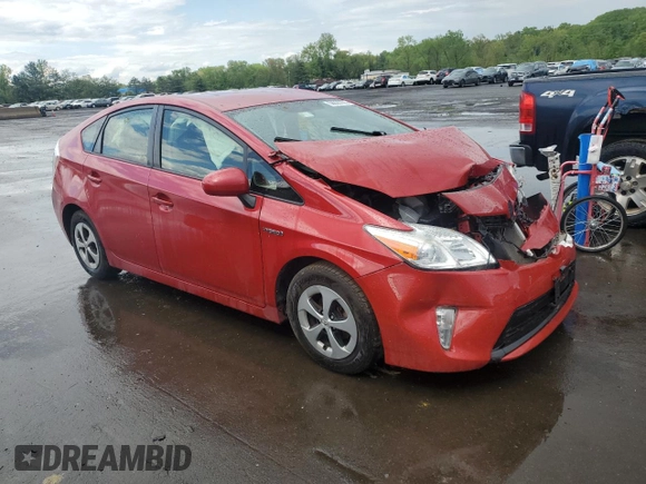 2015 Toyota Prius Four with VIN JTDKN3DU6F0420217, listed as a Copart auction lot 56020705 with 137,764 mi miles and Salvage Title. Bid and sale history available at DreamBid. Image 4.