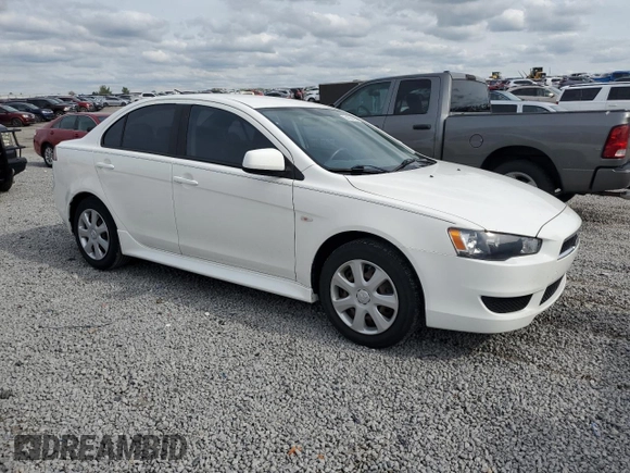 2014 Mitsubishi Lancer ES with VIN JA32U2FUXEU013663, listed as a Copart auction lot 54144165 with 68,527 mi miles and Salvage Title. Bid and sale history available at DreamBid. Image 4.