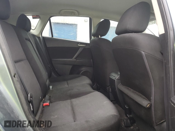 2013 Mazda 3 i Touring with VIN JM1BL1LP1D1814043, listed as a Copart auction lot 52600925 with 163,821 mi miles and Salvage Title. Bid and sale history available at carsss.com. Image 10.