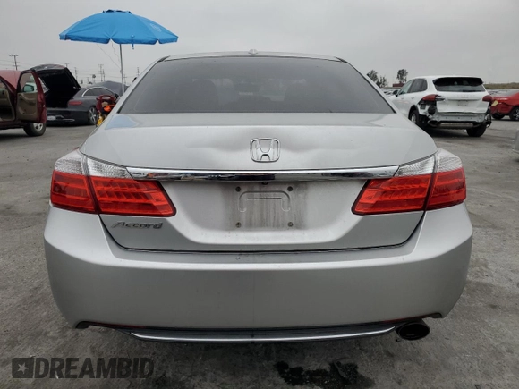 2014 Honda Accord Sedan EX-L with VIN 1HGCR2F87EA003282, listed as a Copart auction lot 53279905 with 125,336 mi miles and Salvage Title. Bid and sale history available at carsss.com. Image 6.