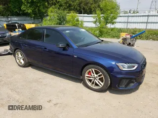 2023 Audi A4 S line Premium Plus z VIN WAUEAAF43PA041906, wystawiony jako Copart lot #59323165 z przebiegiem 27 896 mil mil oraz Czysty tytuł • Clean title. Historia ofert i sprzedaży dostępna na DreamBid. Obrazek 4.