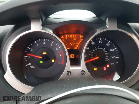 2011 Nissan Juke SV with VIN JN8AF5MV7BT005384, listed as a Copart auction lot 84650734 with 211,291 mi miles and Salvage Title. Bid and sale history available at DreamBid. Image 9.
