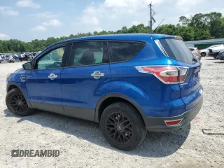 2017 Ford Escape S with VIN 1FMCU0F79HUE27926, listed as a Copart auction lot 56143655 with 55,382 mi miles and Salvage title. Bid and sale history available at DreamBid. Image 2.
